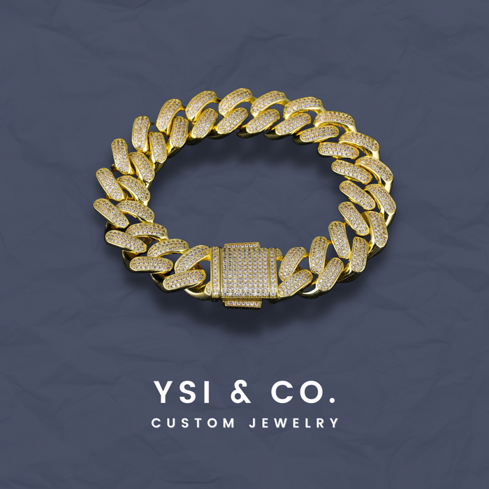 Custom cuban link bracelet online